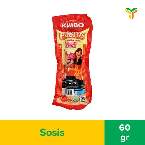 KIMBO PROBITES SOSIS GERMAN BRATWURST 60GR C72