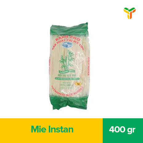 BAMBOO TREE BANH PHO RICE NOODLE M 400G