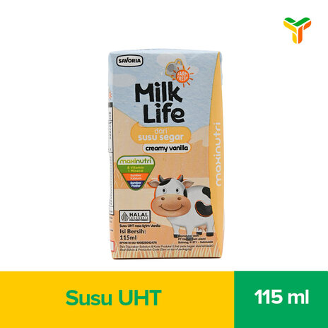 MILK LIFE UHT CREAMY VANILLA 115 ML_1C40