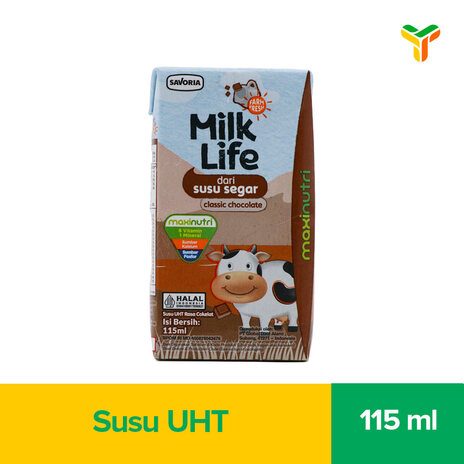 MILK LIFE UHT CLASSIC CHOCOLATE 115 ML_1C40P