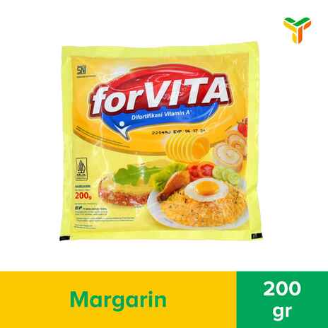 Forvita Margarine Mentega 200 Gr