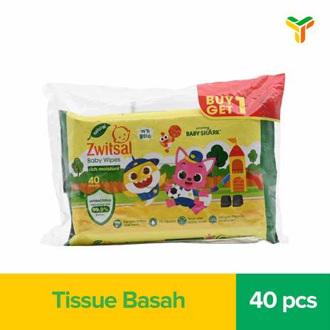 ZWITSAL BABY WIPES ALOE BND 40S_1C12P_68586307