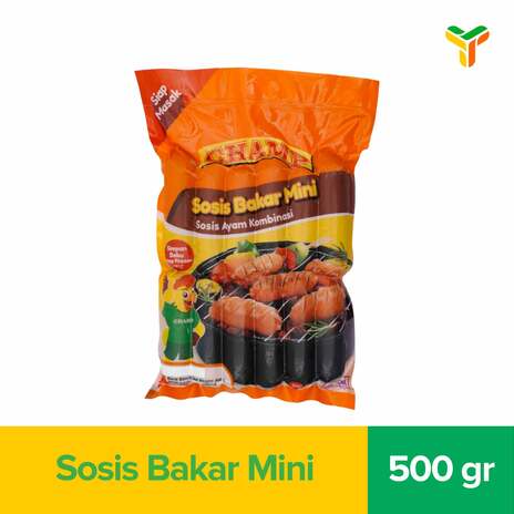 CHAMP SOSIS BAKAR MINI 500GR C10