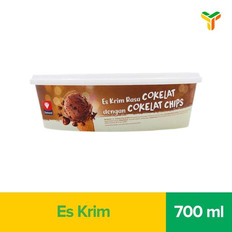 DIAMOND CHOCOLATE WITH CHOCOLATE CHIP 700ML C4