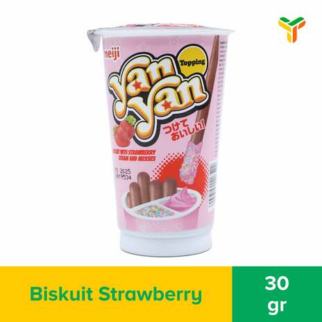 MEIJI YAN YAN TOPPING STRAWBERRY 30G_1C8B_1B10P