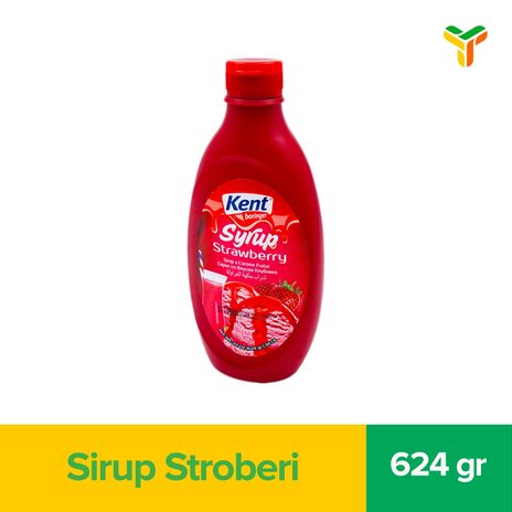 KENT BORINGER SYRUP STRAWBERRY 624G
