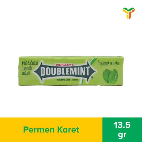 WRIGLEYS STICK DOUBLEMINT 13.5G_1C60B_1B20P