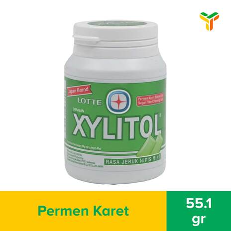 LOTTE XYLITOL JERUK NIPIS 55.1GR_1B6P