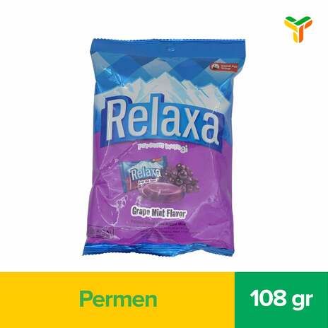 RELAXA GRAPE MINT 108G