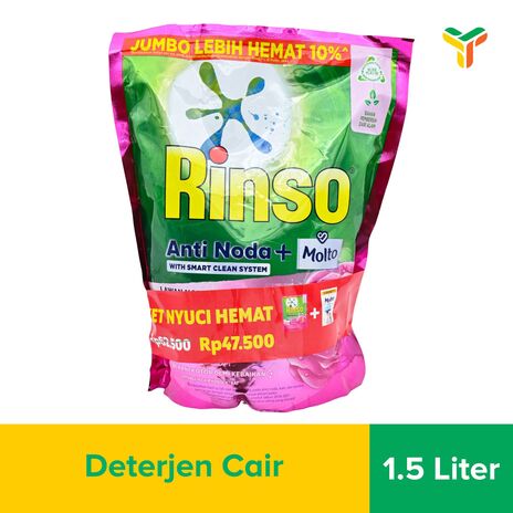 RINSO LIQ ROSE 1.5LBANDEDMOLTO650 _1C6P_64347907