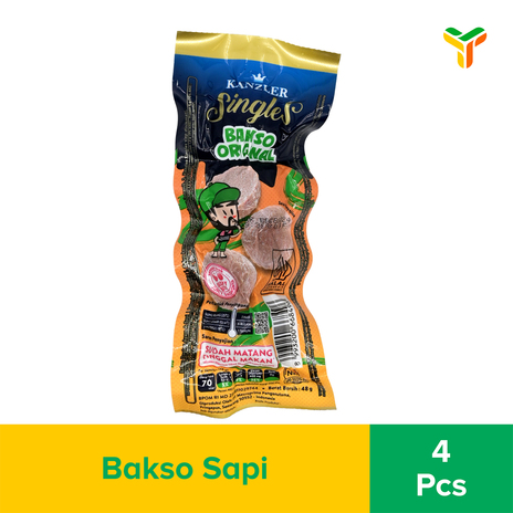KANZLER SINGLES BAKSO ORIGINAL 48GR 4S C120