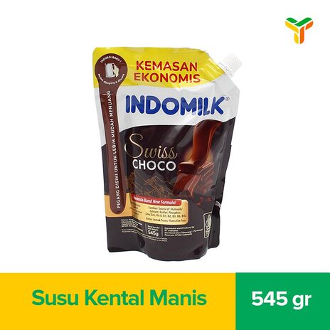 INDOMILK KENTAL MANIS COKELAT POUCH 535G_1C24