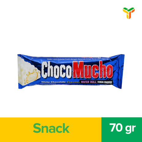CHOCOMUCHO WHITE CHOC CRML WFR ROLL30G_1B10P