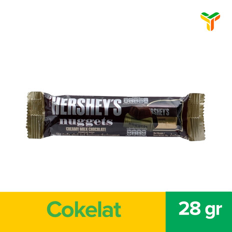 HERSHEYS NUGGETS CREAMY MILK 28G