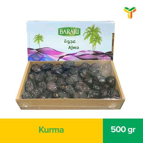 BARARI KURMA AJWA SAUDI ARABIA 500GR