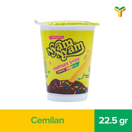 NYAM NYAM FANTASY STK CHOCO RAINBOW 22.5G_1C12B12P