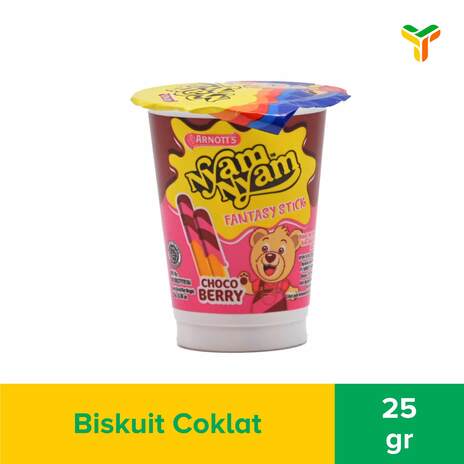NYAM NYAM FANTASY STICK CHOCO BERRY 25G_1C12B12P