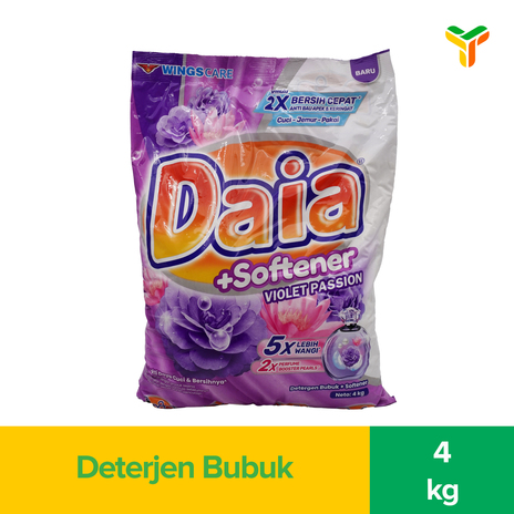 DAIA POW DET VIOLET 4KG