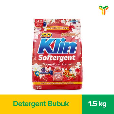 SO KLIN SOFTERGENT POW DET MAGNOLIANBERRIES 1.5KG