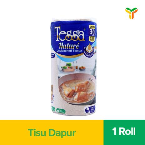 TESSA KITCHEN TOWEL TTP002 NATURE 1 ROLL_1C24P