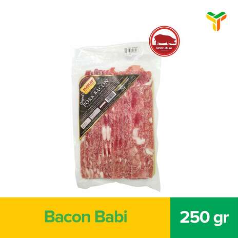 MAMAS PORK BACON 250GR