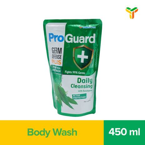 PROGUARD Sabun Mandi Cair Anti Bakteri Daily Cleansing Pouch 450ml