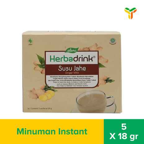 HERBADRINK SUSU JAHE 5X18GR