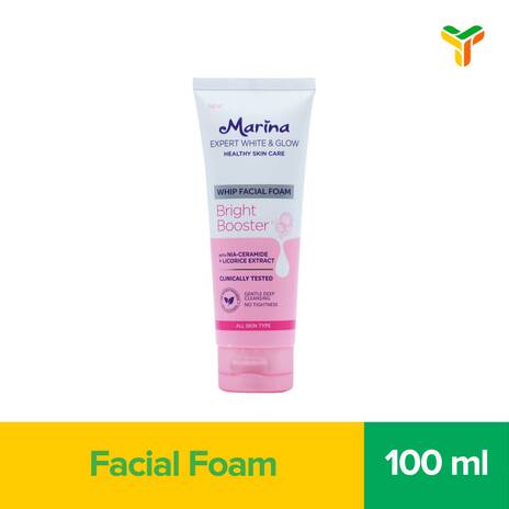 MARINA FACIAL FOAM EXP WHT GLW BRIGHT BOOSTER100ML