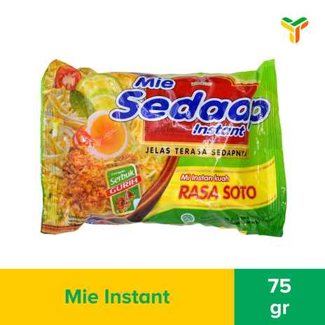 SEDAAP MIE SOTO 75GR_1C40P