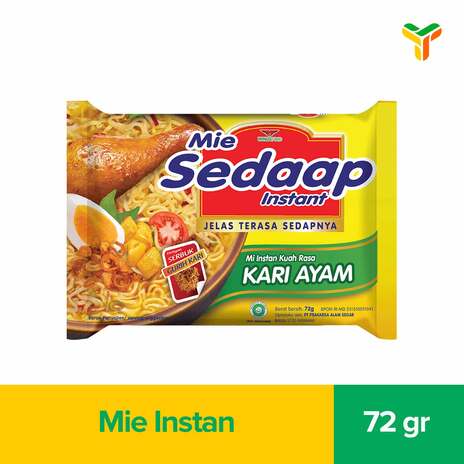 SEDAAP MIE KARI AYAM 72GR