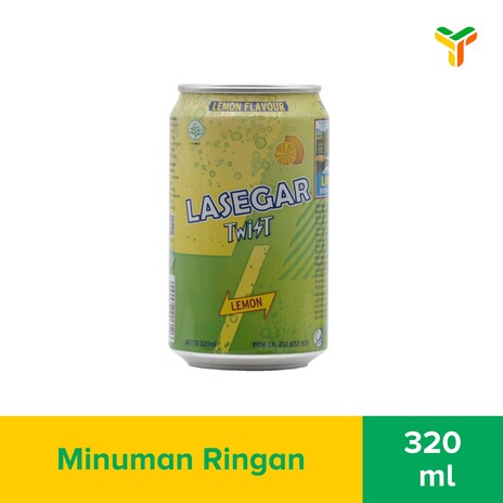 LASEGAR TWIST JERUK LEMON CAN 320ML