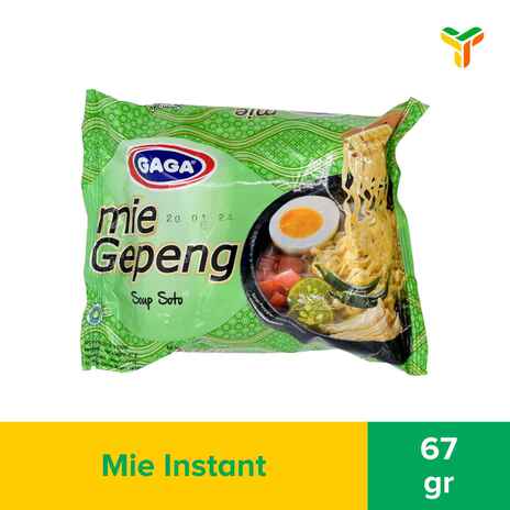 GAGA MIE GEPENG SOTO CABE HIJAU 67GR_1C40P_XXX