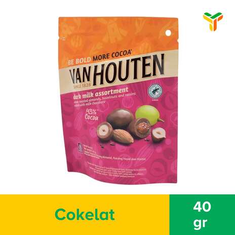 VAN HOUTEN ASSORTMENT DRAGEES 40G_1B10P_1C8B