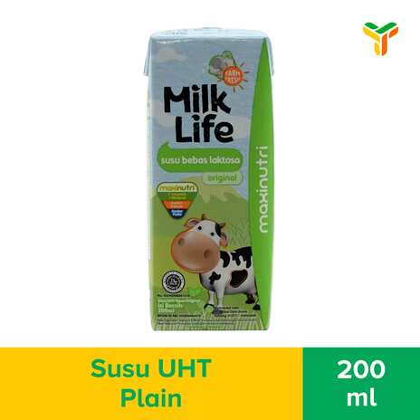 MILK LIFE UHT LACTOSE FREE 200ML