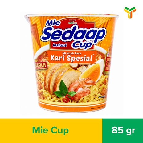 SEDAAP MIE CUP MI KUAH RASA KARI SPC 85G_1C12P