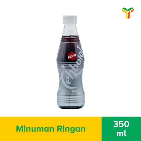 SOSRO TEH BOTOL LESS SUGAR 350ML