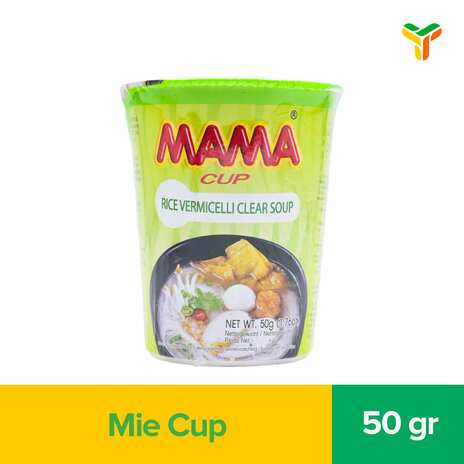 MAMA RICE VERMICELLI CLEAR SOUP CUP 65G