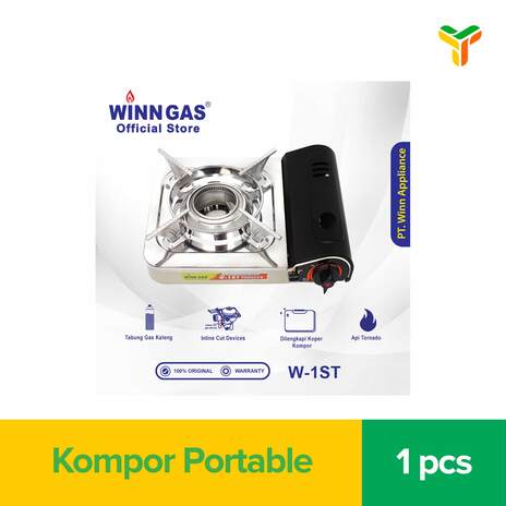 WINN GAS KOMPOR PORTABLE TORNADO W1ST