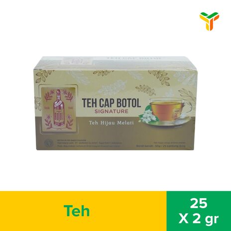 TEH CAP BOTOL SIGNATURE 25X2GR