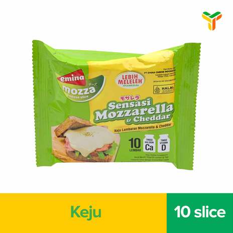 EMINA CHEESE SLICE MOZZA 10S 150G