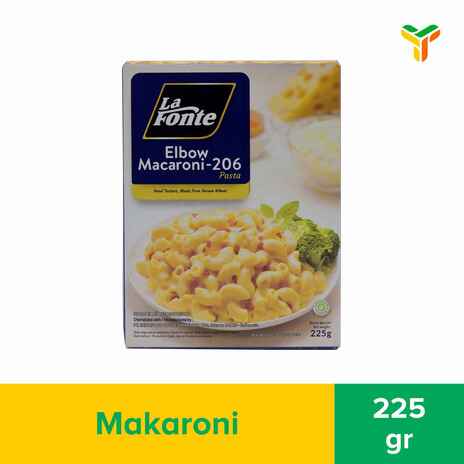 LAFONTE MACARONI ELBOW 225 G_1C40P
