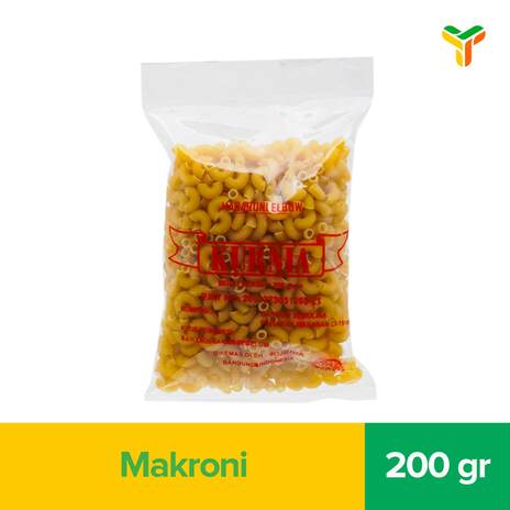 KURNIA MACARONI ELBOW 200 GR_1C25P