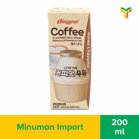 BINGGRAE COFFEE MILK 200ML_1C24P