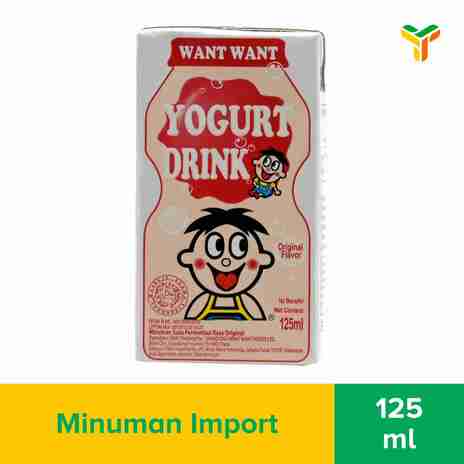 WANT WANT YOGURT ORIGINAL 125ML