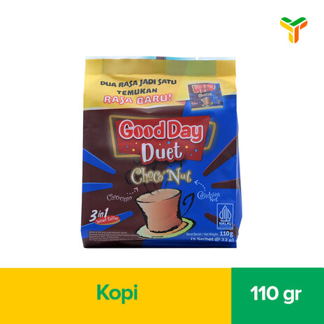 GOOD DAY DUET CHOCONUT 5X22G_1C24P