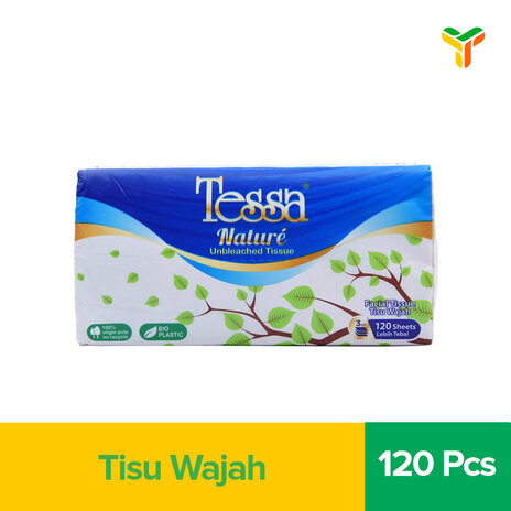 TESSA FACIAL TISSUE TP07 NATURE 3PLY 120S