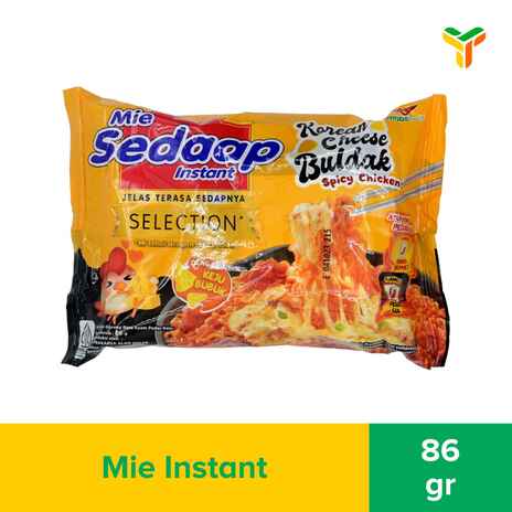 SEDAAP MIE KOREAN CHEESE BULDAK 86 GR