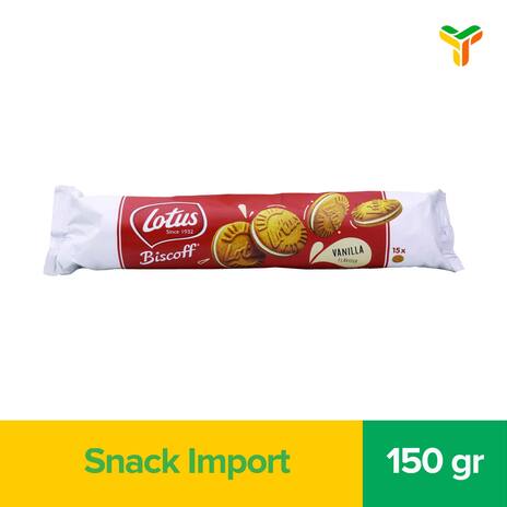 LOTUS BISCOFF SANDWICH VANILLA 150G_1C9P