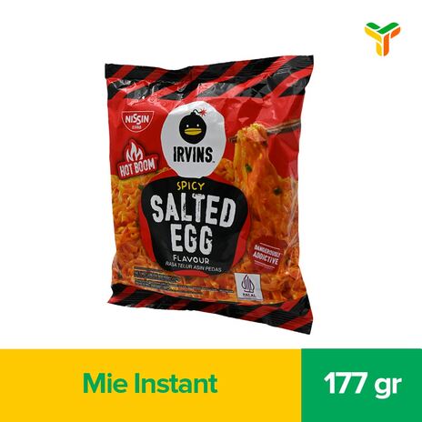 NISSIN IRVINS SPICY SALTED EGG 113G