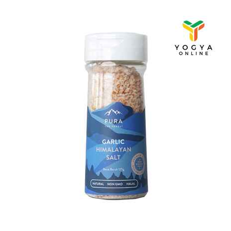 PURA HIMALAYAN SALT WITH GARLIC 125G